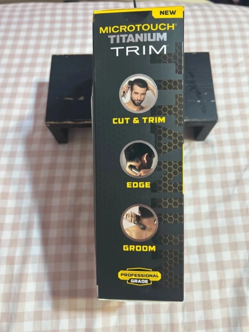 NWT Microtouch Titanium Trim DIY Hair Body Groomer Light Extendable Cordless